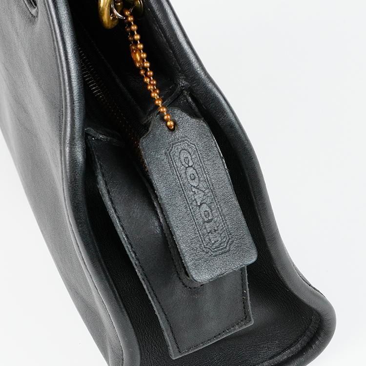 COACH コーチ ハーフムーン2WAYショルダーバッグ ブラック