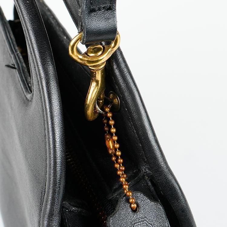 COACH コーチ ハーフムーン2WAYショルダーバッグ ブラック