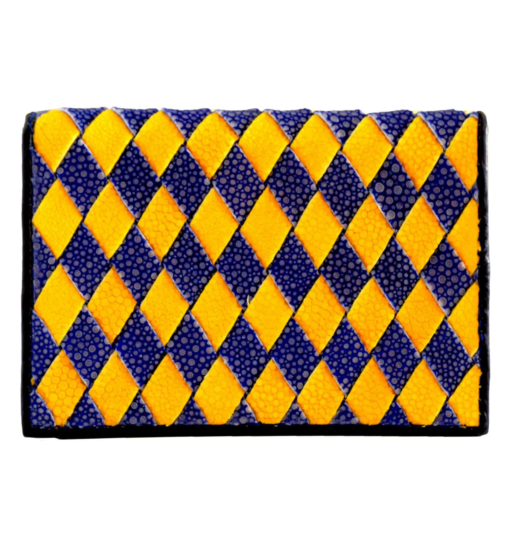 ガルーシャ イントレチャート 名刺入れ - ガルーシャ 財布 バッグ 専門