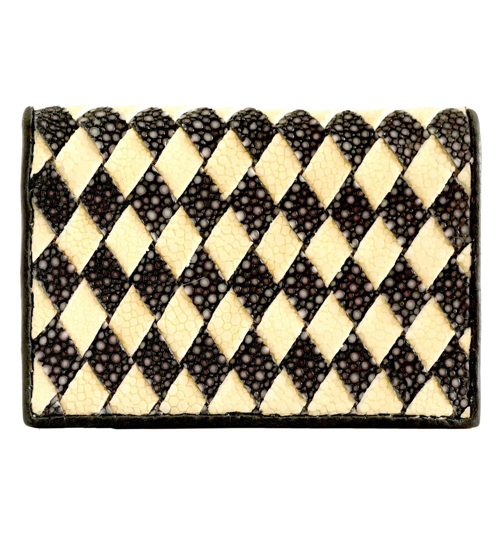 ガルーシャ イントレチャート 名刺入れ - ガルーシャ 財布 バッグ 専門