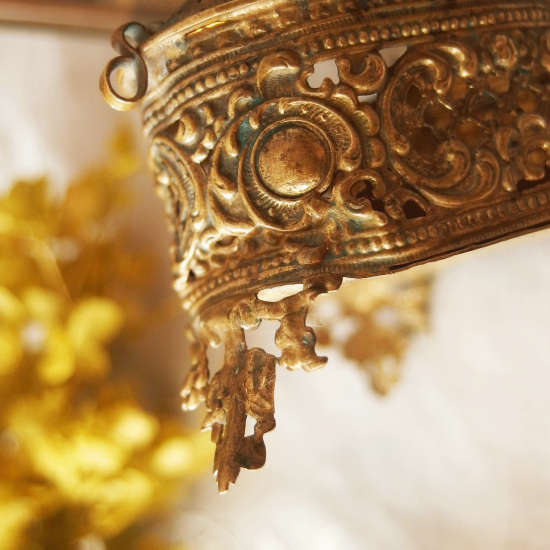 アンティーク ボックス | フランスヴィンテージ オルモル装飾 ベベル