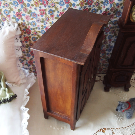 アンティーク ドールハウス | ドイツ ドール家具 ミニチュア 木製