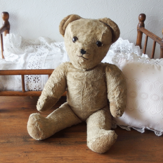 アンティーク テディベア | フランス テディベア グラスアイ