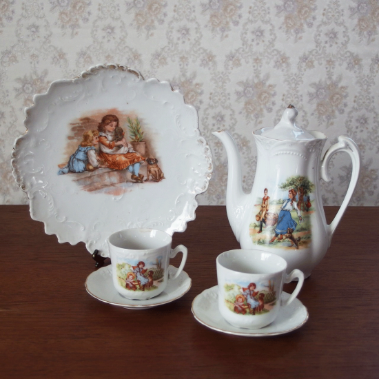 アンティーク ディネット | フランスアンティーク ディネット 磁器の