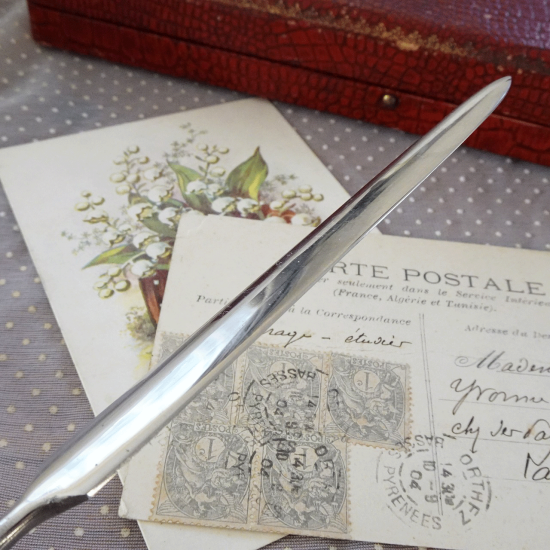 アンティーク すずらん ペンセット | フランス Au Bon Marché Paris