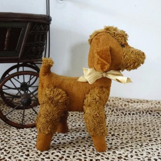 アンティーク ぬいぐるみ | フランスアンティーク ミニチュアプードル