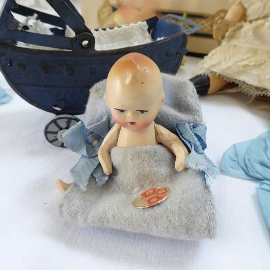 アンティーク ビスクドール | フランス SFBJ 女の子と赤ちゃんの