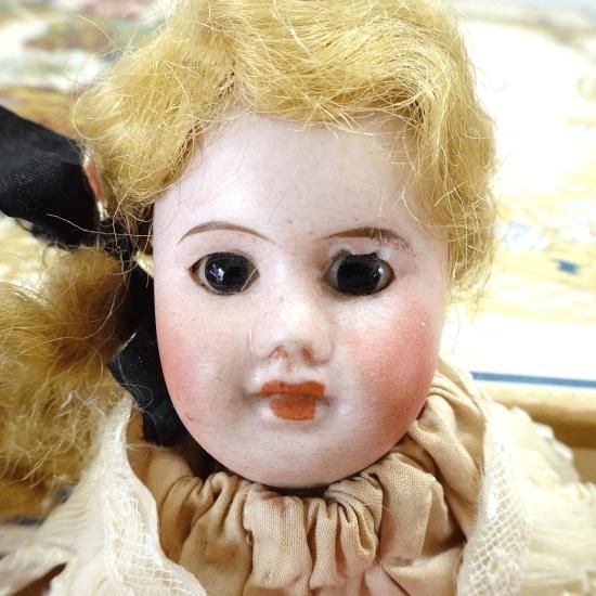 アンティーク ビスクドール | フランス SFBJ 女の子と赤ちゃんの