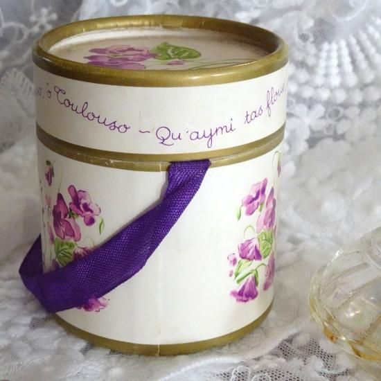 アンティーク 香水瓶 | フランスアンティーク スミレの香水瓶と