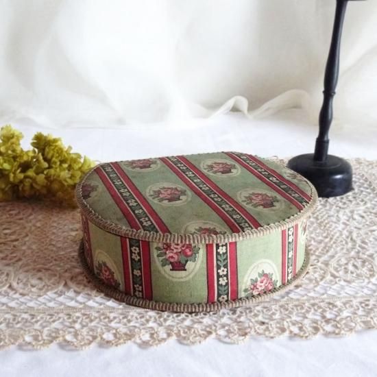 アンティーク カルトナージュ ボックス | フランスアンティーク お花の