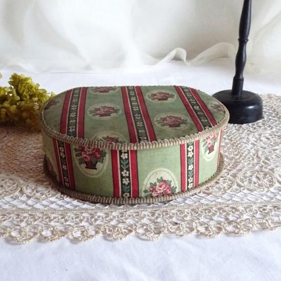 アンティーク カルトナージュ ボックス | フランスアンティーク お花の