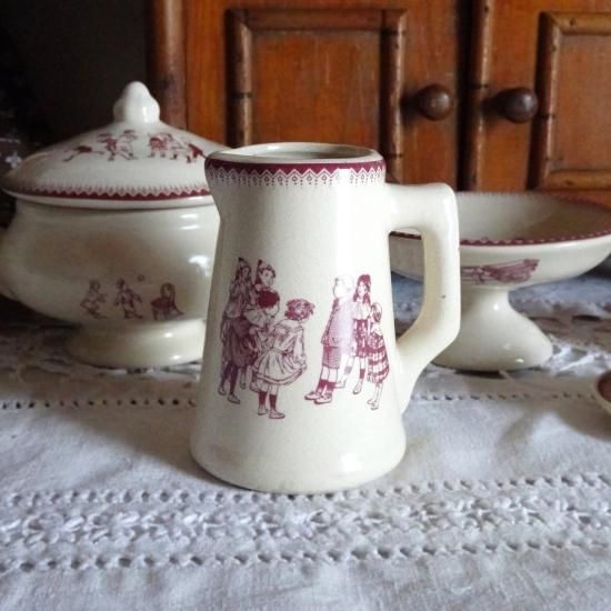 アンティーク ディネット | フランス Moulin Roty 陶器のディネット