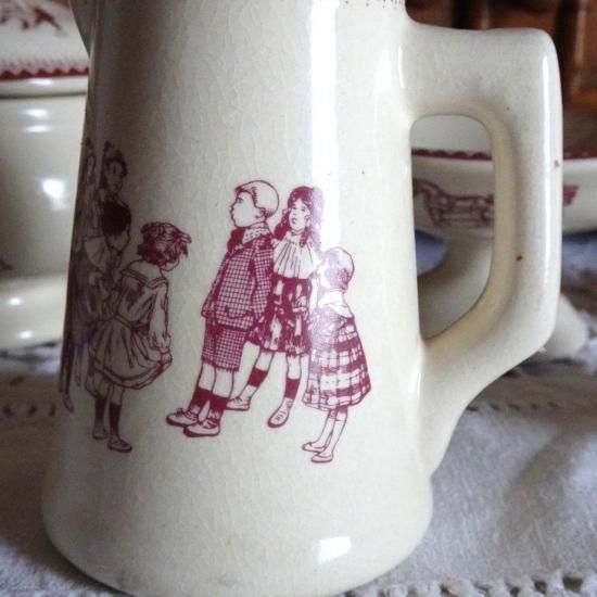 アンティーク ディネット | フランス Moulin Roty 陶器のディネット