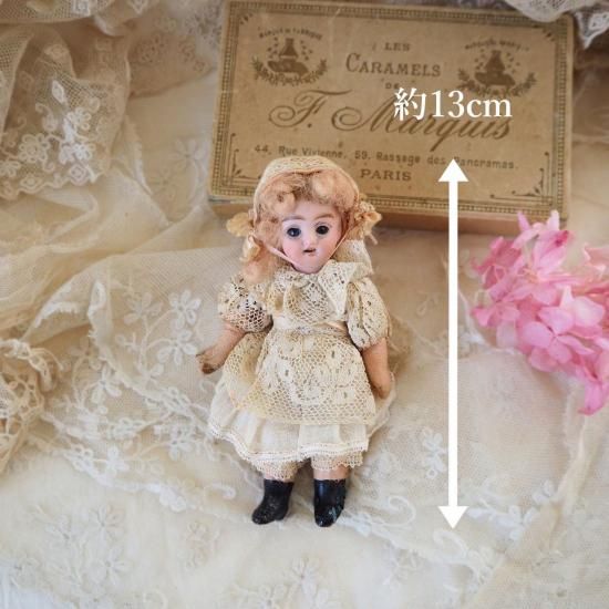 アンティーク ビスクドール | フランス SFBJ 女の子のミニョネット