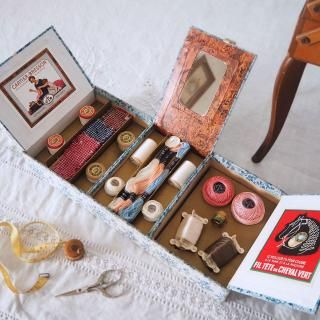 アンティーク,ヴィンテージのお裁縫道具