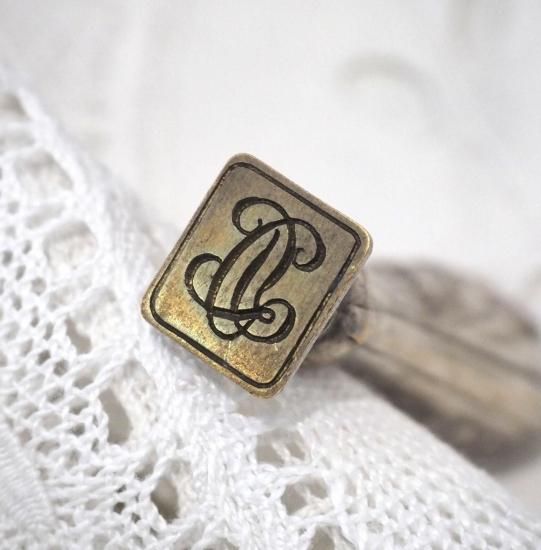 アンティーク カシェ | フランス 20世紀初頭 すずらんのカシェ