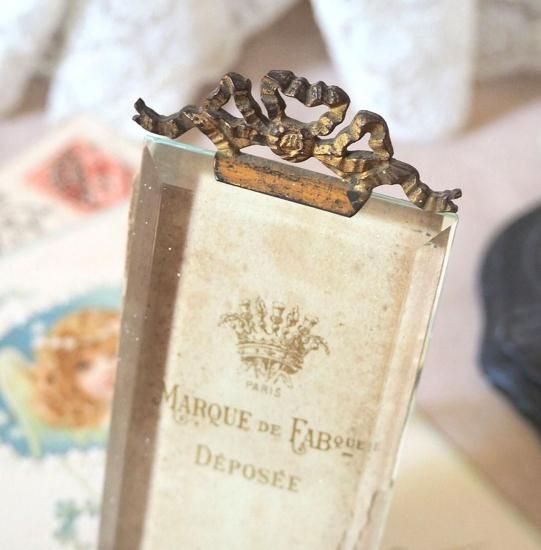 アンティーク フレーム | フランス 20世紀初頭 小さなリボンフレーム