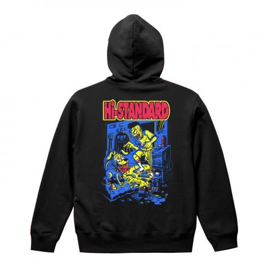JOEL ZIP HOODIE（BLACK） - Hi-STANDARD OFFICIAL WEB STORE