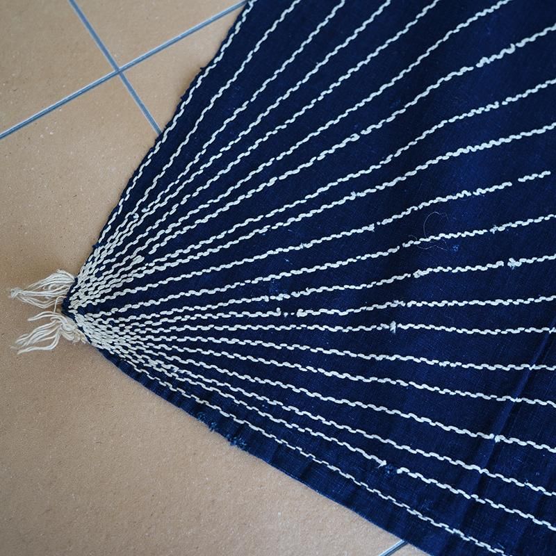 藍染 時代木綿の布 襤褸ボロ6 指子風呂敷 - THIRTY' THIRTY' STORE