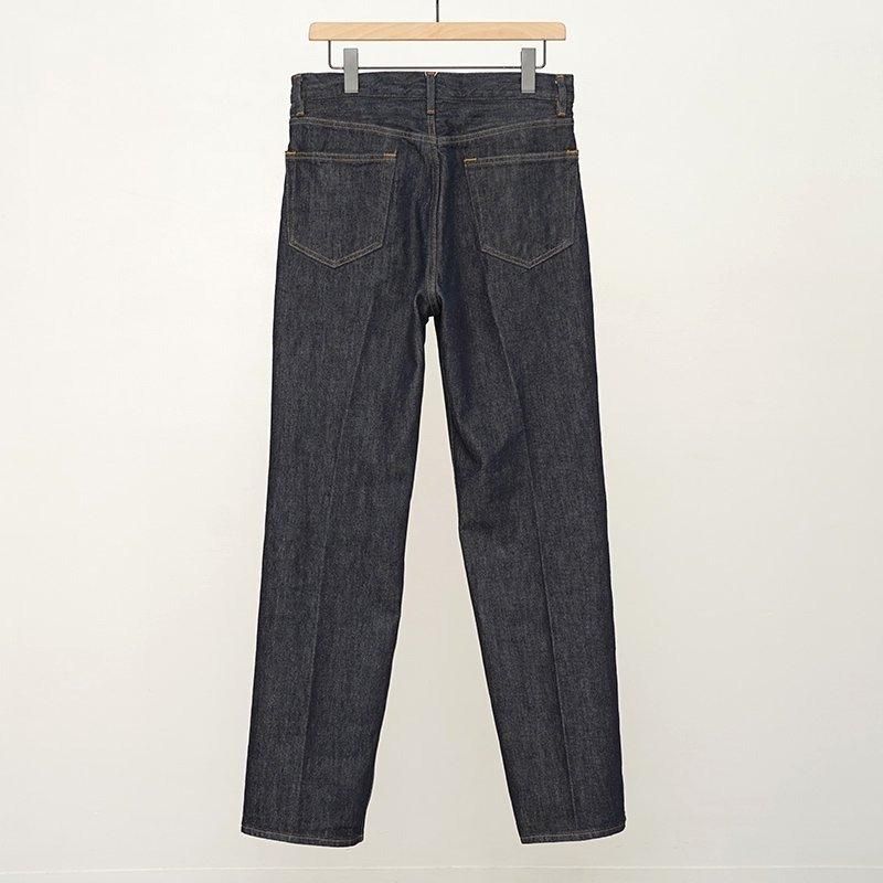 26 S/S】【AURALEE】HARD TWIST DENIM 5P PANTS INDIGO - THIRTY