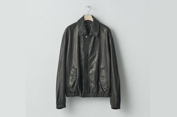 stein | シュタイン LEATHER ZIP BLOUSON(BLACK) / レザージップ