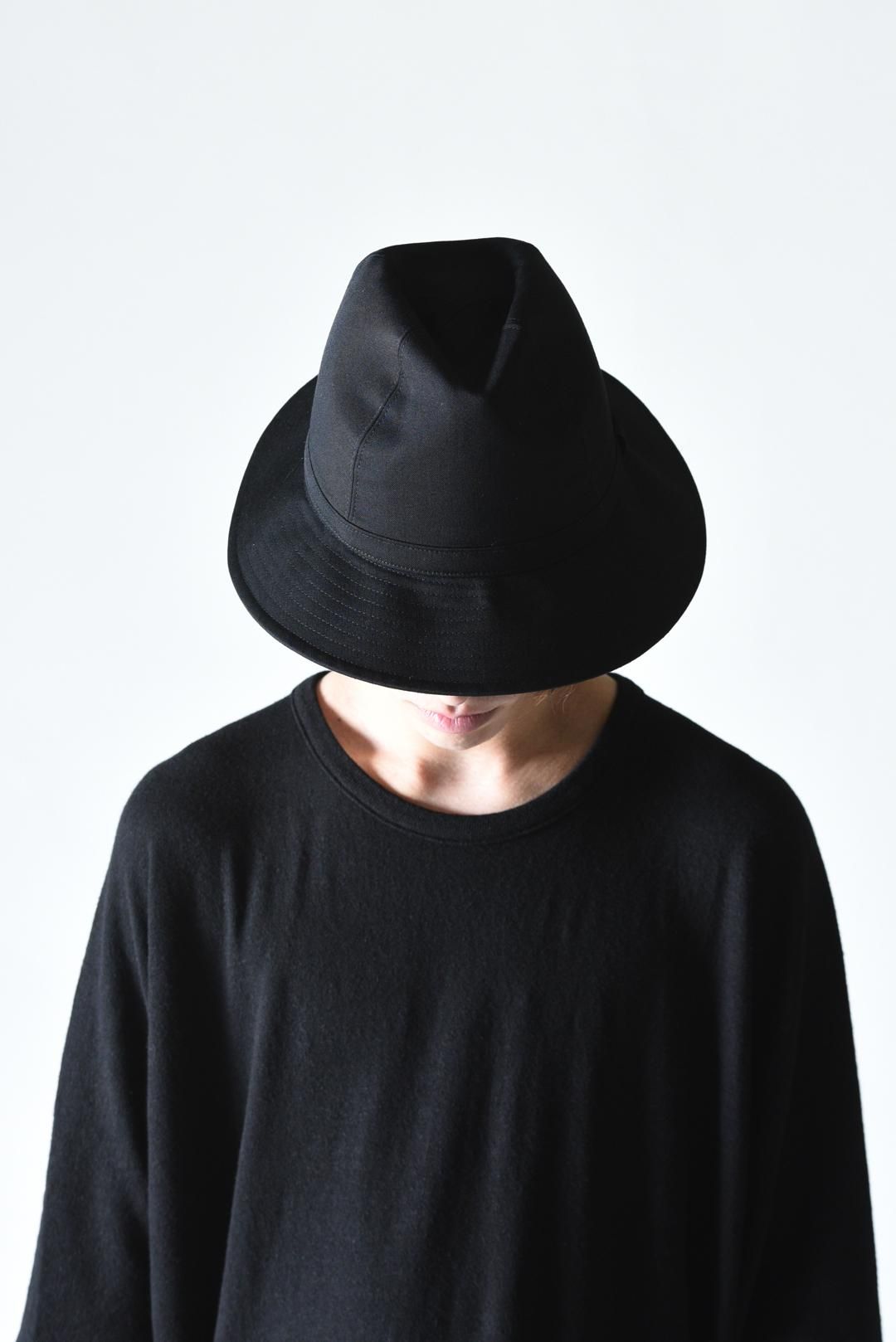 Yohji Yamamoto POUR HOMME シワギャバフェドラハット - Ka na ta