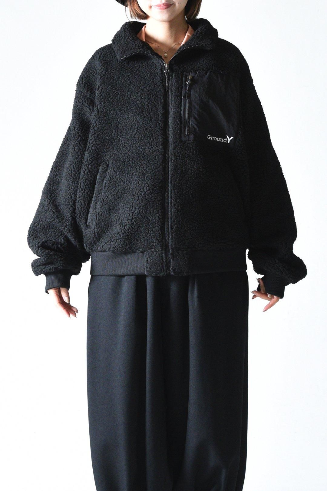 Ground Y × NEWERA ボアブルゾン GY LOGO - Ka na ta,Yohji Yamamoto