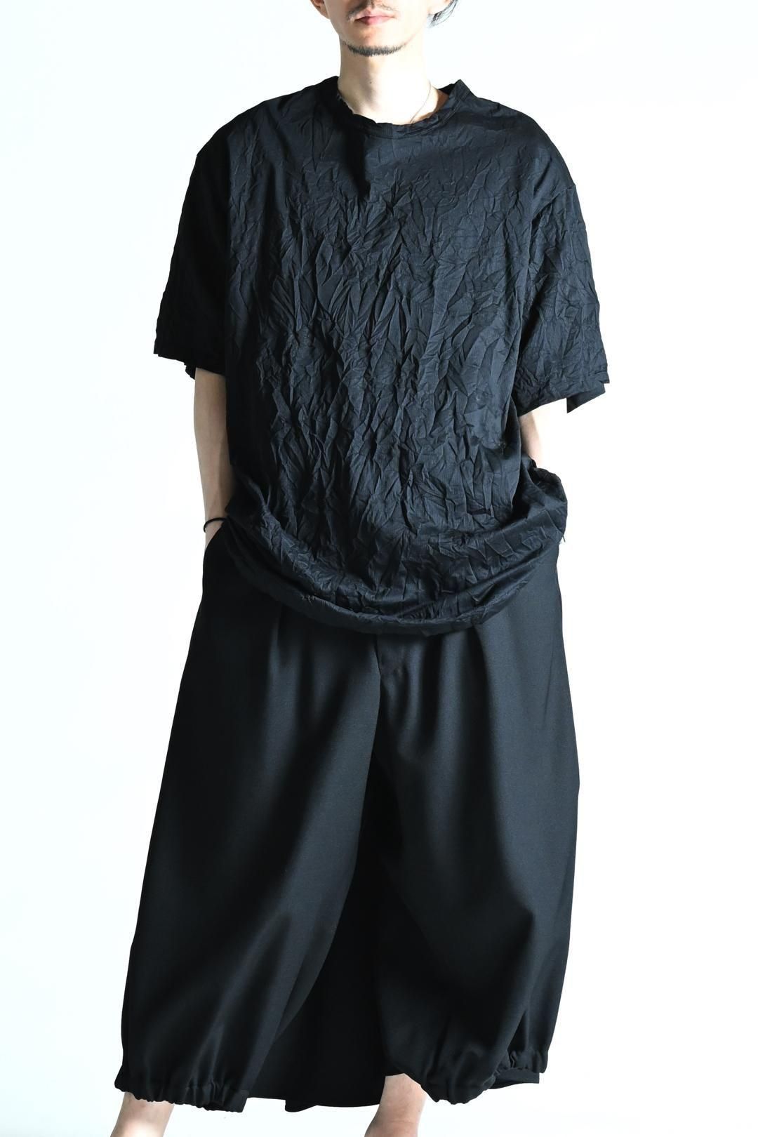 Yohji Yamamoto POUR HOMME シワ加工ストライプBIG-T - Ka na ta,Yohji