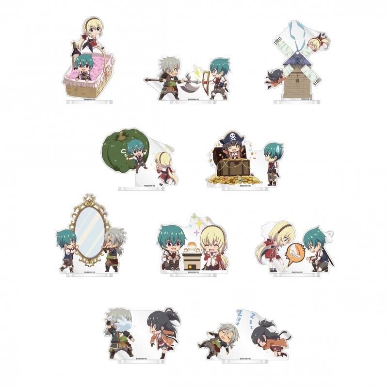 グリムノーツ The Animation トレーディングミニアクリルスタンド 全10