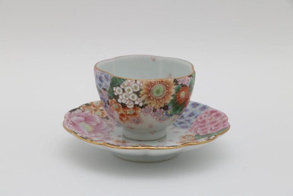 本金花詰 茶器 - 石川の伝統工芸 九谷焼作家通販サイト｜ギャラリー結