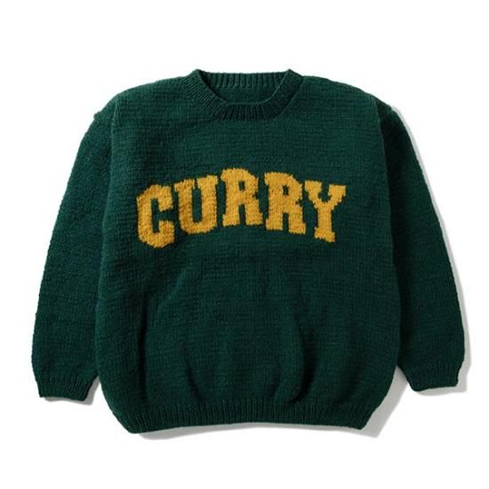 MacMahon Knitting Mills クルーネックニット[GREEN CURRY]