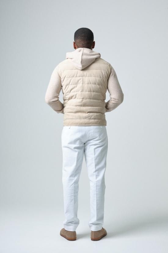 EMMETI / JURI ゴートスキンスエードダウンベスト - 【公式】 Vandori