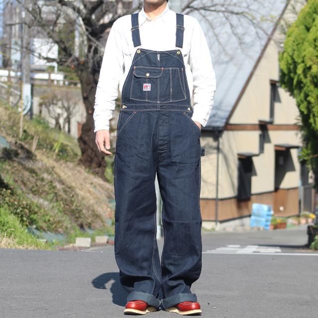 TCBジーンズ Wrecking Crew Pants / デニムオーバーオール