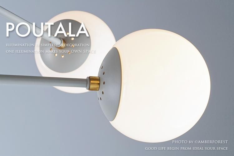 POUTALA (LT-4325 LT-4326) シーリングライト - AMBERFOREST