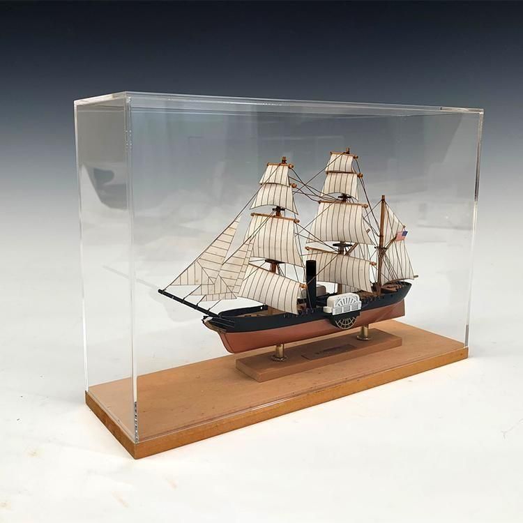 アクリルケース ミニ帆船 カティサーク、黒船用 - 【公式】ウッディ