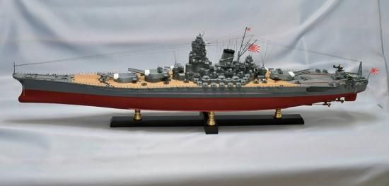 木製模型 戦艦大和（1/250スケール・全長 1,052mm） - 【公式