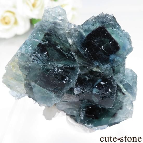 ナミビア Okorusu Mine産 フローライト＆クォーツの原石 No.41 - cute