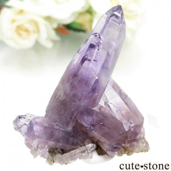 メキシコ ゲレロ産 アメジストの原石 No.29 - cute stone -