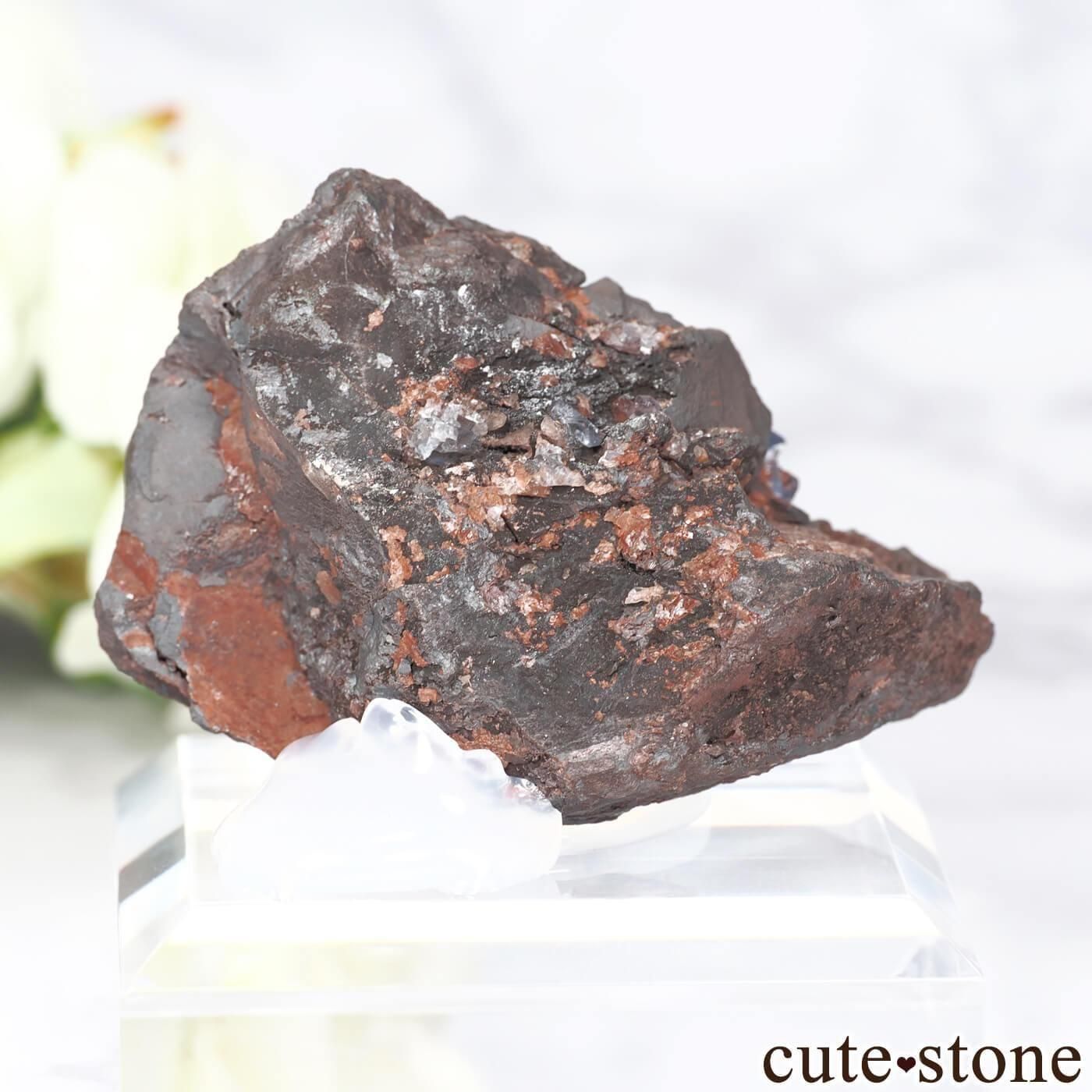 イングランド Florence Mine産 フローライト＆ヘマタイトの原石 No.4