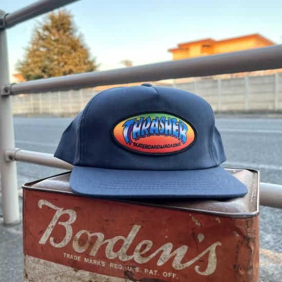 THRASHER MAGAZINE/NINETY FIVE BY SPANKY SNAPBACK CAP/スラッシャー