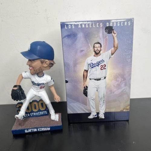 予約/球場配布】クレイトン・カーショー ドジャース ボブルヘッド 9月