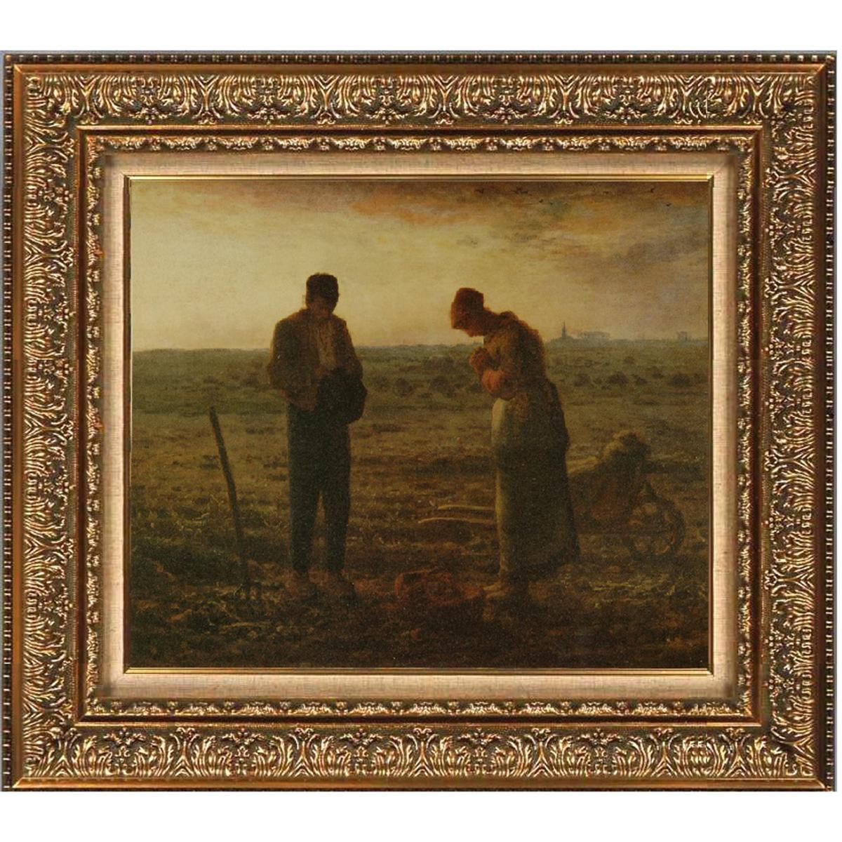 農民たちの静謐な祈りを描いたミレーの代表作