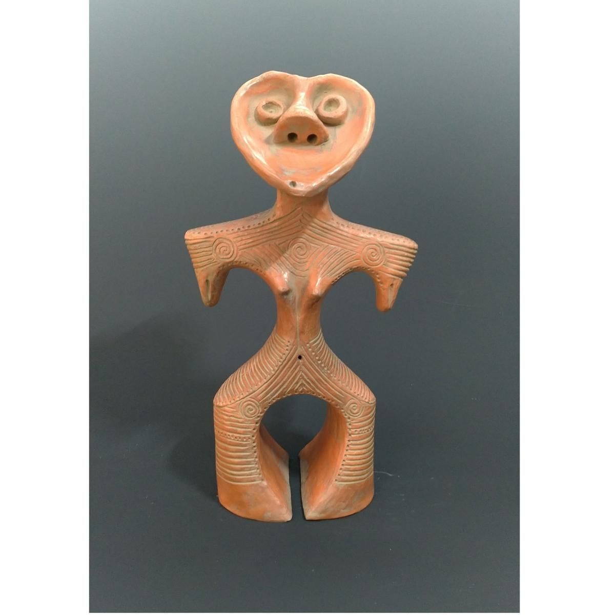 土偶レプリカ／ハート形土偶（原寸サイズ）