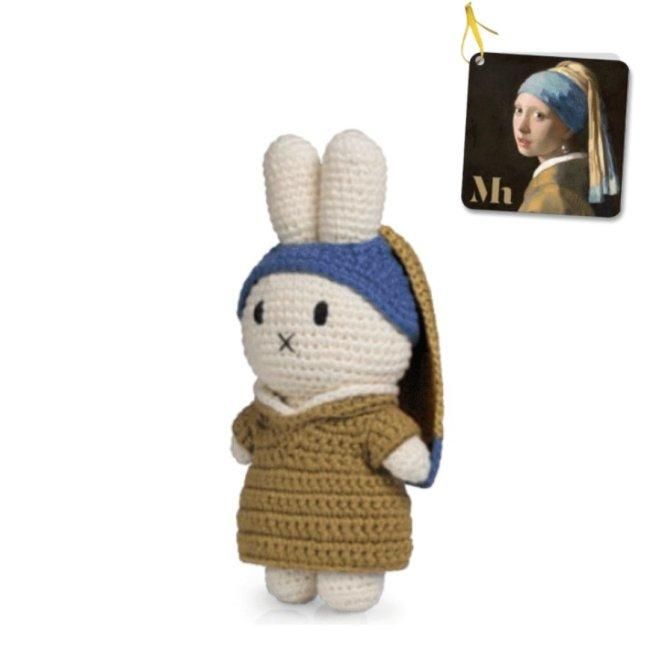 ミッフィー あみぐるみ 「真珠の耳飾りの少女」 マウリッツハイス