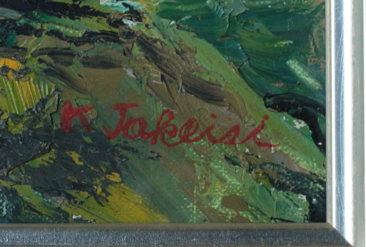 カラー F6／武石錦夫 (ボードに油彩) 商品番号34042001 - 絵のある