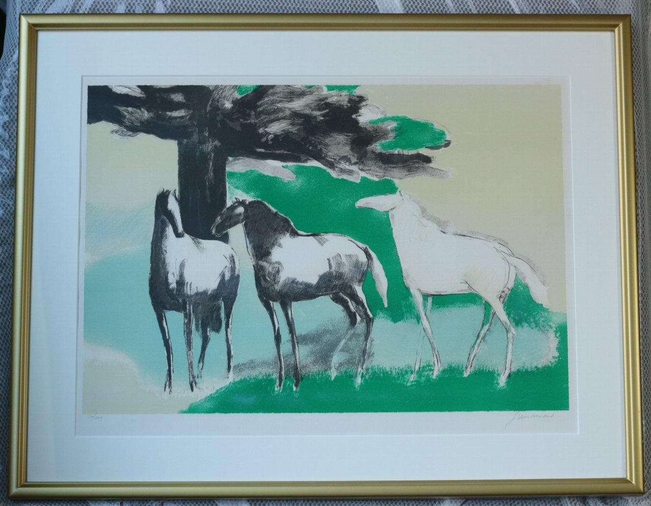 リトグラフ版画 ポール・ギヤマン 「光のたわむれ」 商品番号34052401