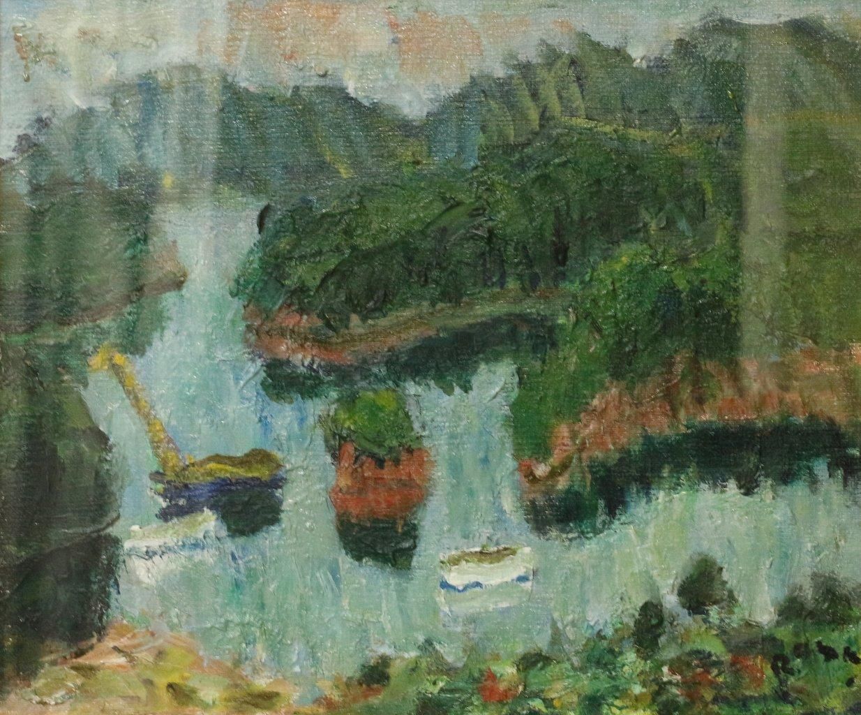 絵画 梅沢民雄 肉筆絵画 風景画 竜飛崎 F8 絵画 梅沢民雄 肉筆絵画