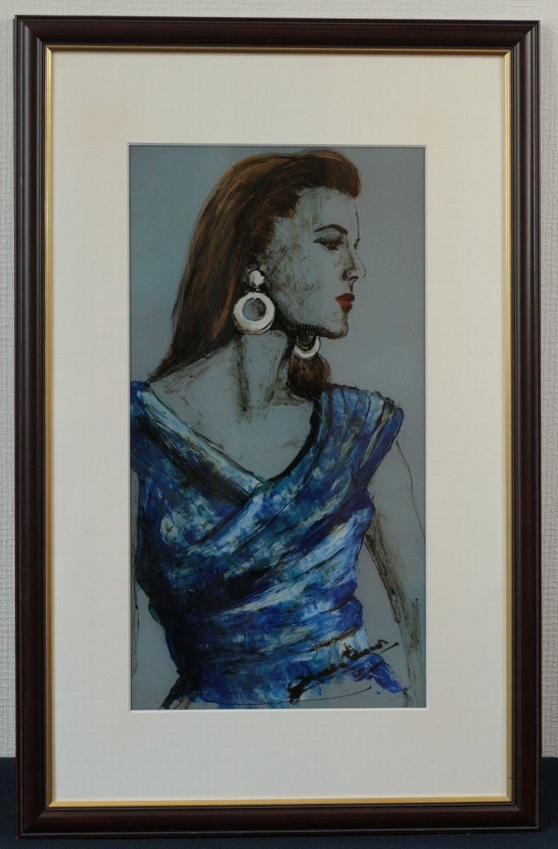 アクラス画 大野剛正 ｢セニョリータ」 商品番号06083004 - 絵のある