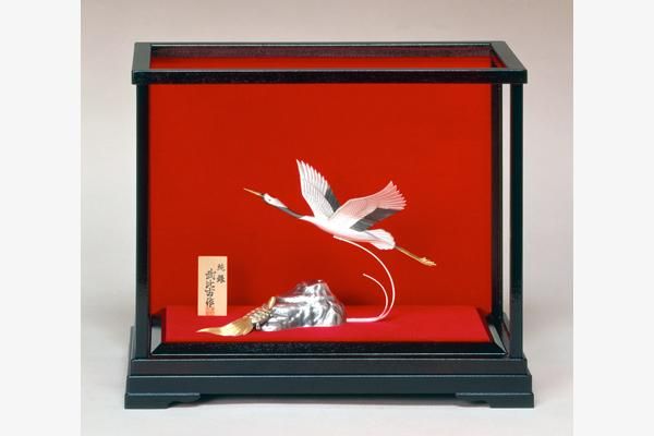 純銀 鶴 3号(1羽) - TAKEHIKO - 武比古 - 日本の伝統工芸・関工芸株式会社