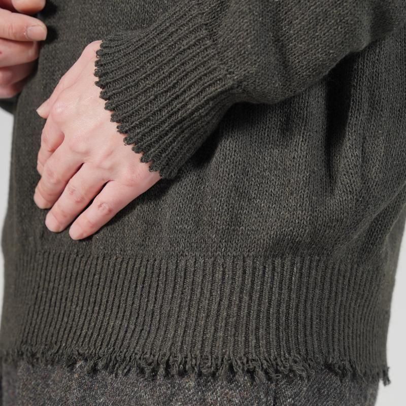 MAATEE&SONS] マーティー & サンズ CA/G/S LOOSE V SWEATER | INS